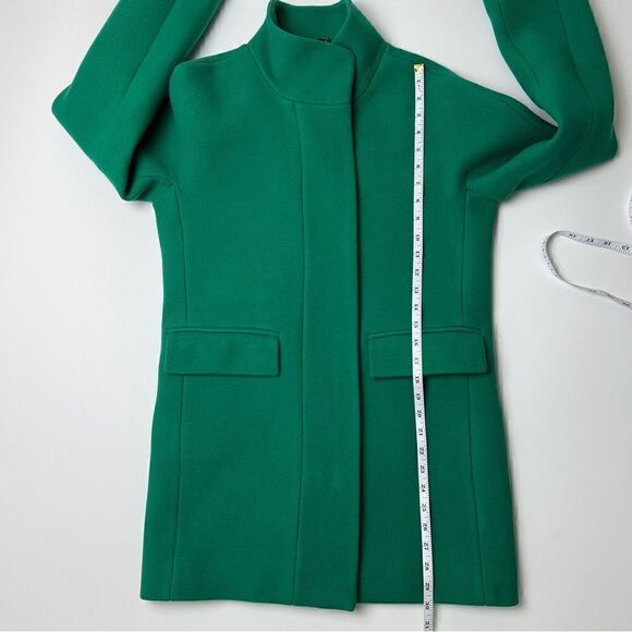 J. Crew Kelly Green Stadium Cloth Wool Coat - Picture 15 of 16